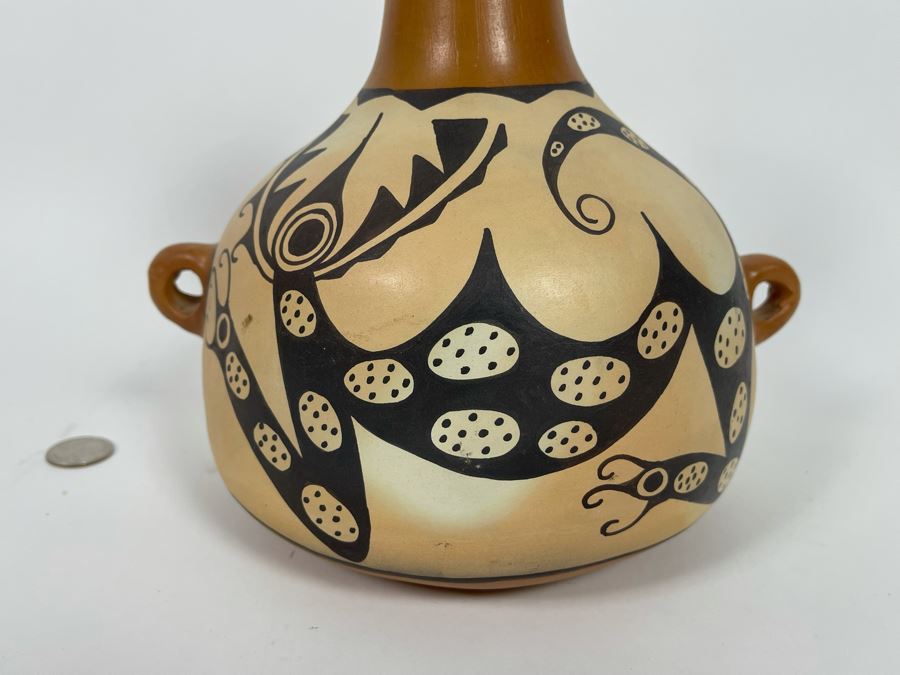 Signed Argentinian Pottery 10H [Photo 7]