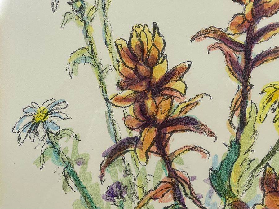 Original Framed Still Life Artwork Signed Greig 22 X 26 [Photo 8]