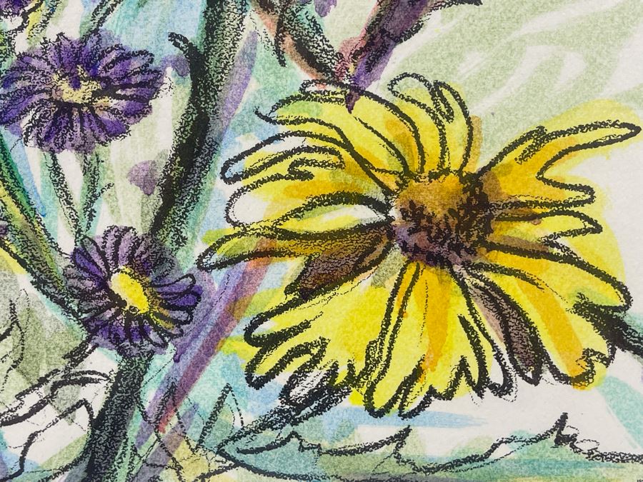 Original Framed Still Life Artwork Signed Greig 22 X 26 [Photo 7]