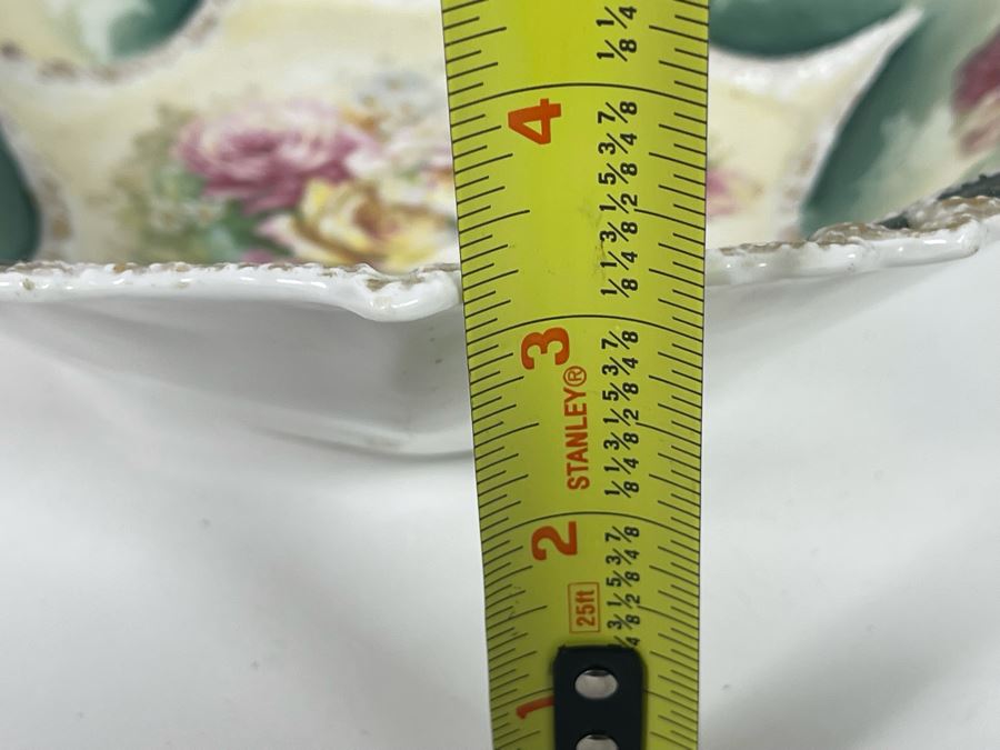 Hand-Painted Porcelain Bowl Signed RS Prussia 10.5R X 3H [Photo 10]
