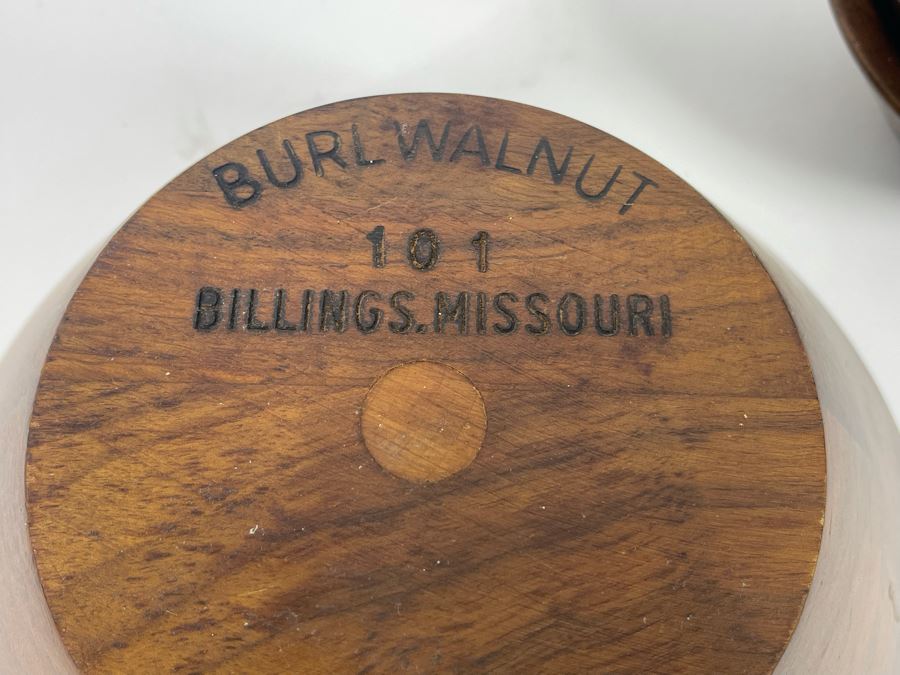 Vintage Walnut Bowl Set [Photo 5]