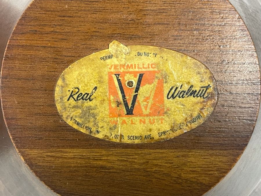 Vintage Walnut Bowl Set