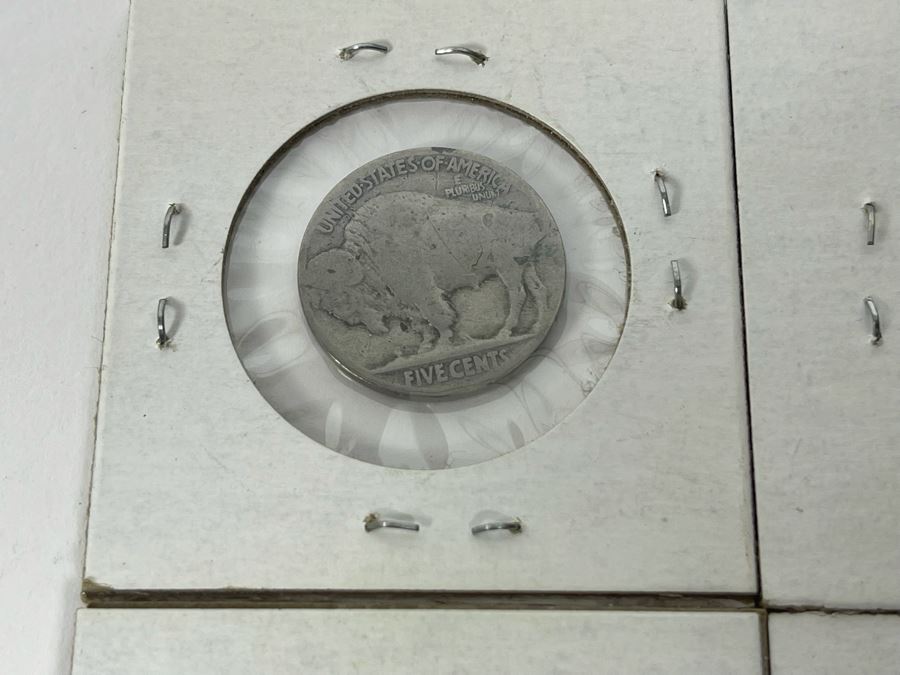 Pair Of Buffalo Indian Head Nickels And Pair Of Old Indian Head Pennies [Photo 9]