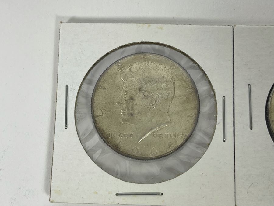 (3) 1964 Kennedy Silver Half Dollars [Photo 4]
