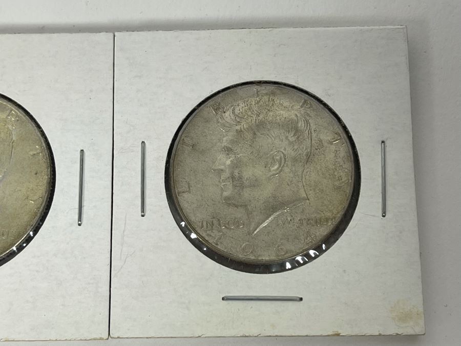 (3) 1964 Kennedy Silver Half Dollars [Photo 5]