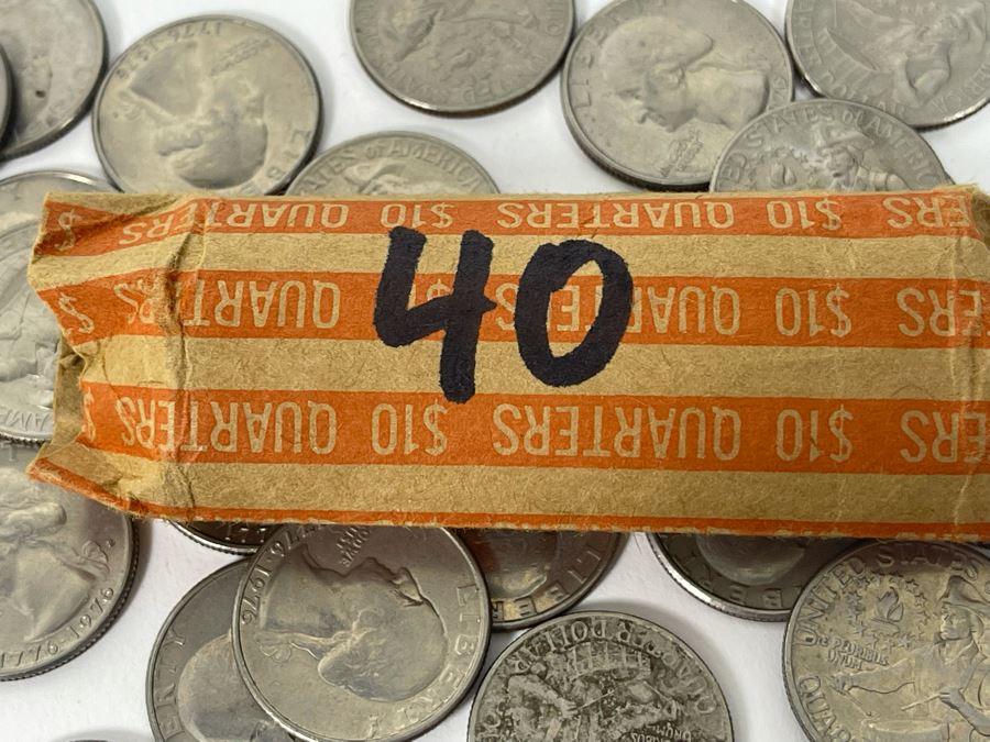 Collection Of Forty Bicentennial 1976 Quarters [Photo 5]