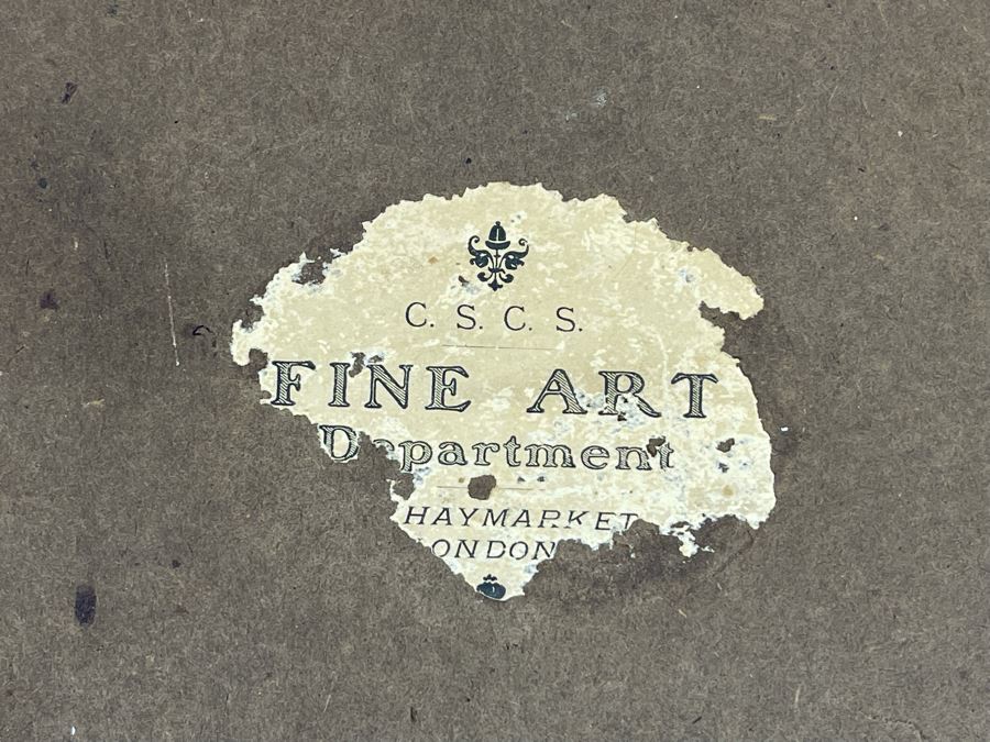 Vintage Framed Philip Pimlott Etching Of London Bridge 13 X 16 [Photo 10]