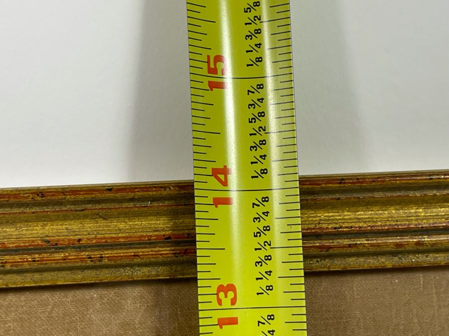 Vintage Original Chinese Silk Landscape Painting 16.5 X 14 [Photo 12]