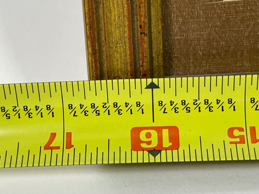 Vintage Original Chinese Silk Landscape Painting 16.5 X 14 [Photo 13]