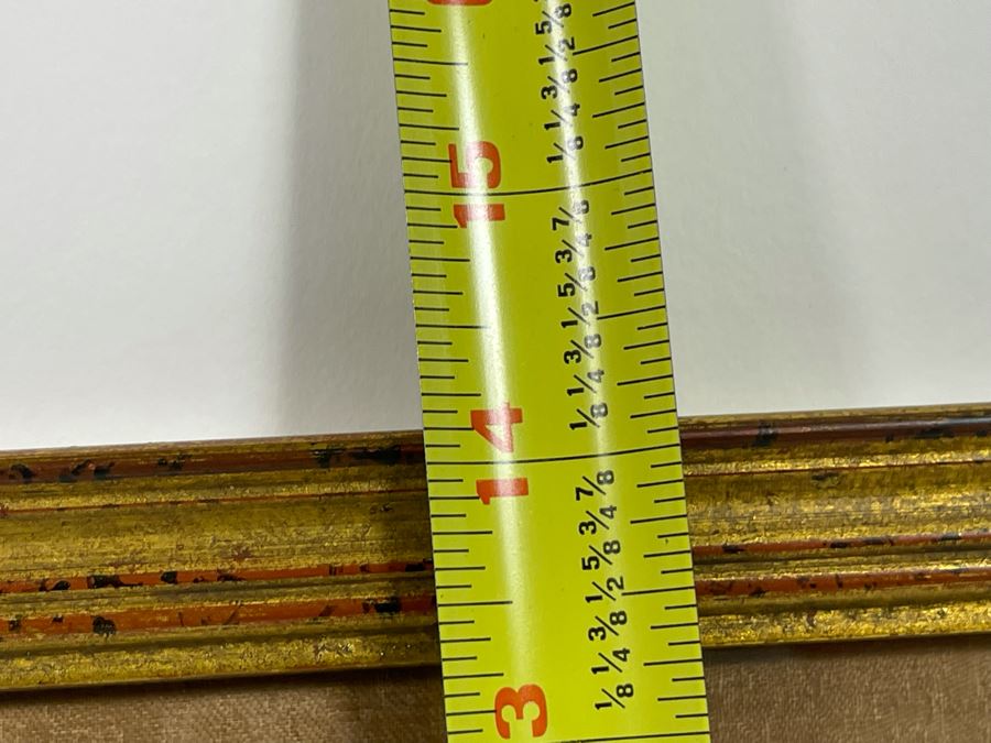 Vintage Original Chinese Silk Landscape Painting 16.5 X 14 [Photo 14]