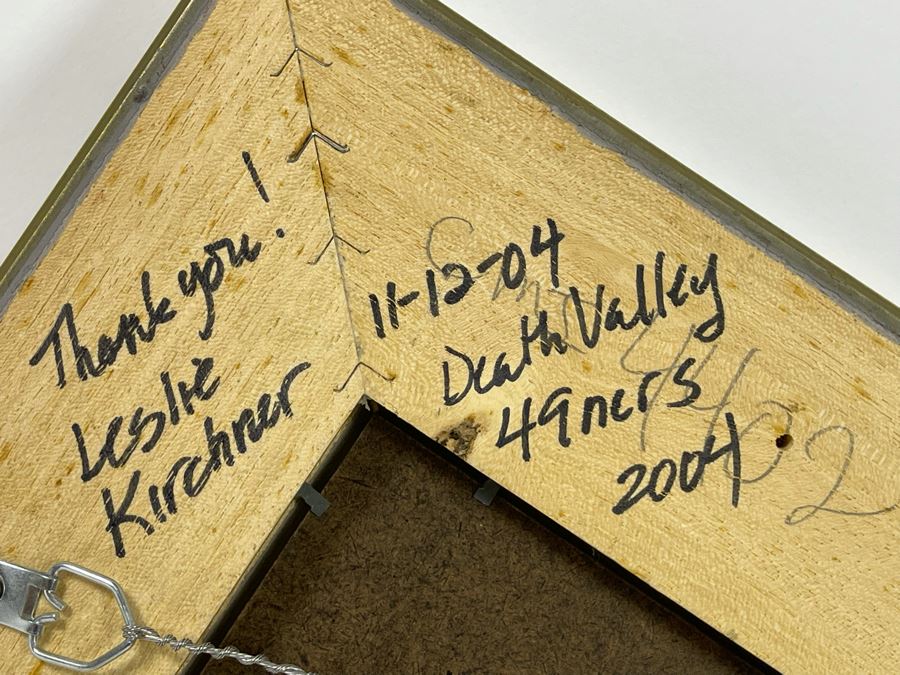 Leslie Kirchner Original Oil Painting Titled 'Death Valley 49ners' 2004 15 X 13 [Photo 9]