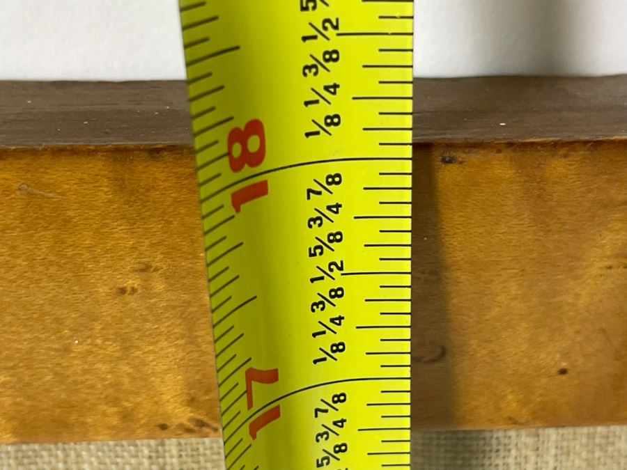 Antique Framed Embroidery 19 X 18 [Photo 8]