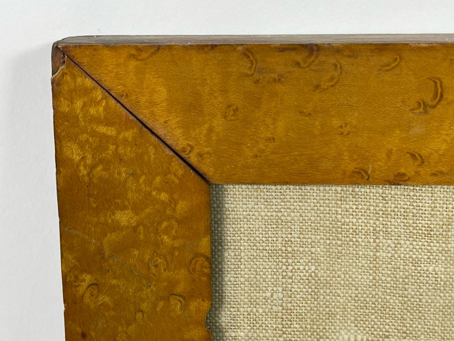 Antique Framed Embroidery 19 X 18 [Photo 6]