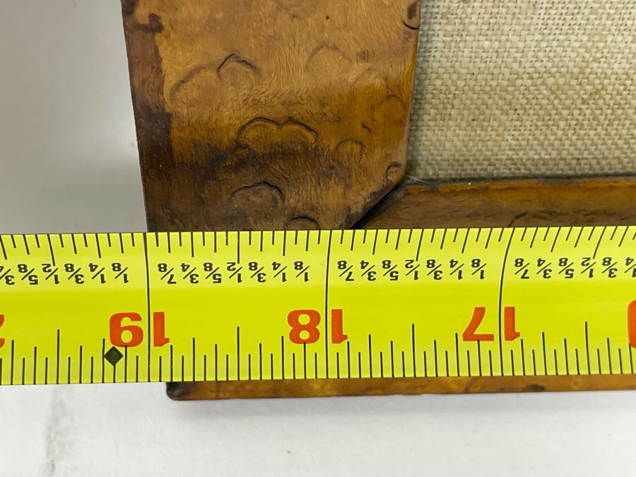 Antique Framed Embroidery 19 X 18 [Photo 7]