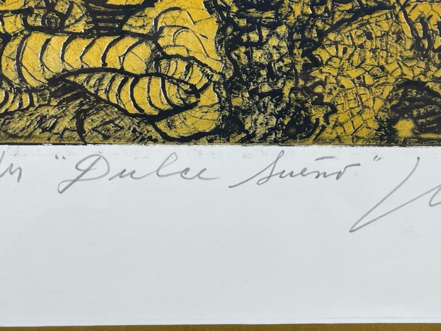 Framed Jose Jule Print 16.5 X 16.5 [Photo 6]