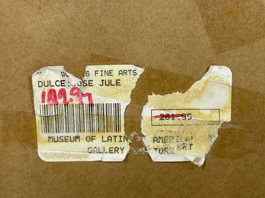 Framed Jose Jule Print 16.5 X 16.5 [Photo 15]