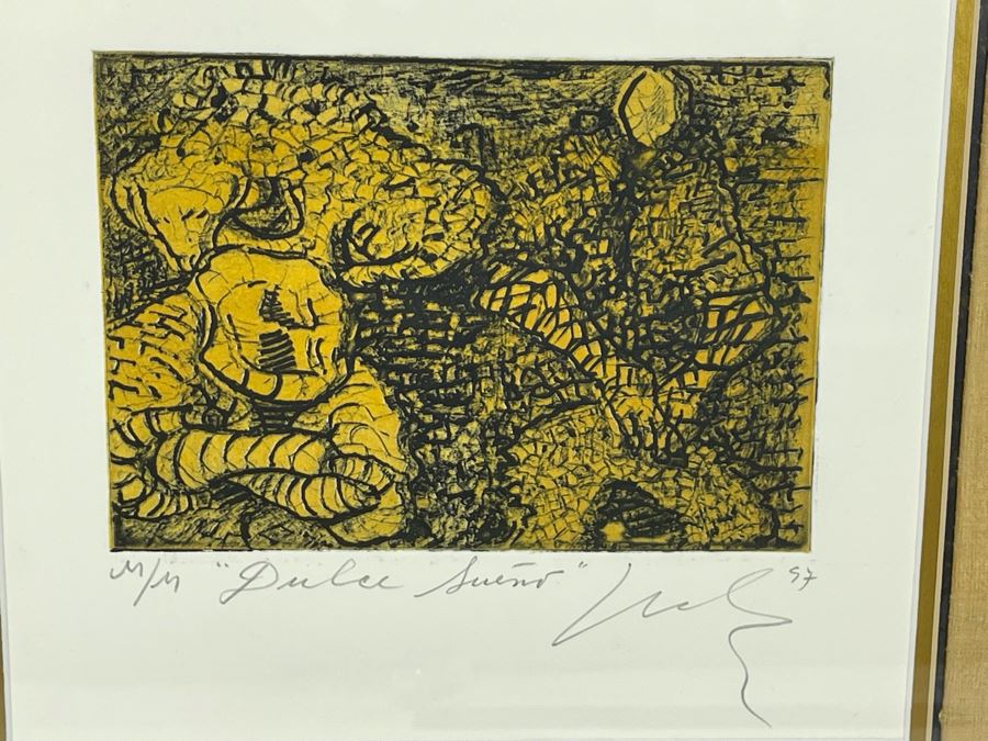 Framed Jose Jule Print 16.5 X 16.5 [Photo 4]