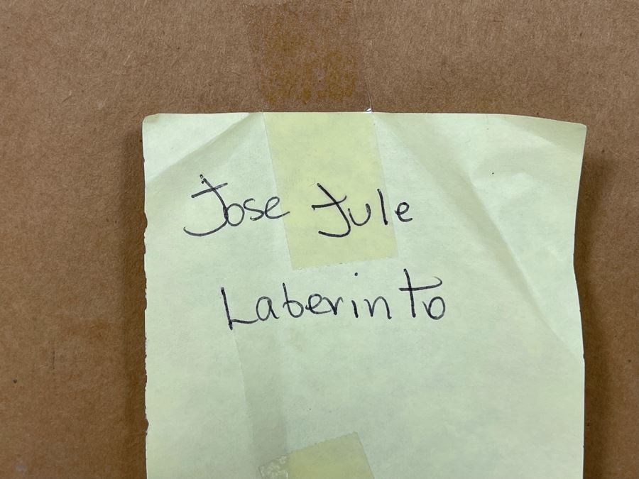 Framed Jose Jule Print 16.5 X 16.5 [Photo 14]