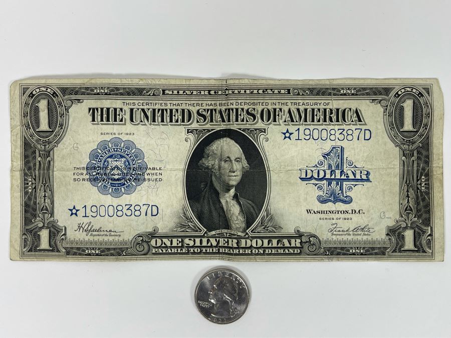 1923 United States Silver Certificate [Photo 2]