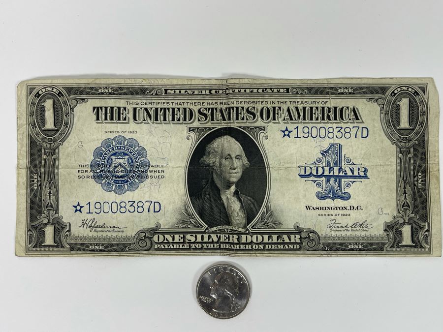 1923 United States Silver Certificate [Photo 3]