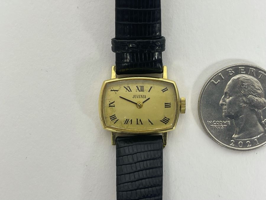 18K Gold Juvenia Gold Ladies Watch [Photo 2]