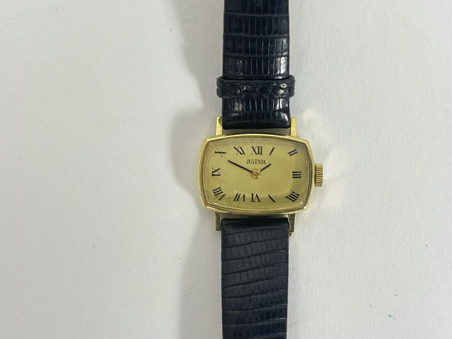 18K Gold Juvenia Gold Ladies Watch [Photo 3]