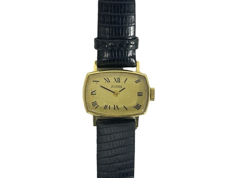 18K Gold Juvenia Gold Ladies Watch [Photo 9]