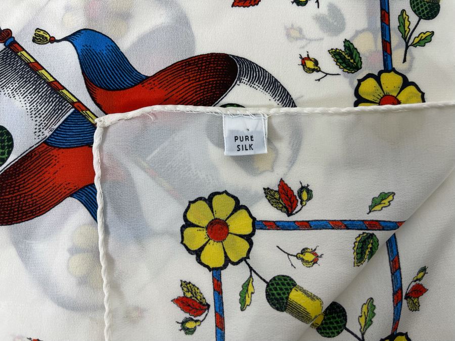 Michel Jordi Silk Scarf [Photo 6]