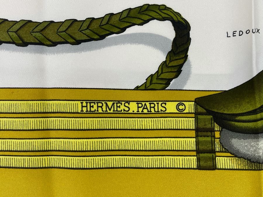 Hermes Paris Horse Jumping Scarf [Photo 5]