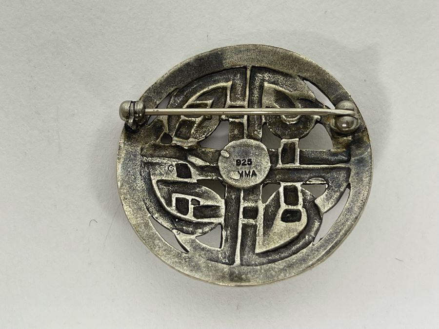 Sterling Silver Pendant From MMA The Metropolitan Museum of Art 10.9g [Photo 4]