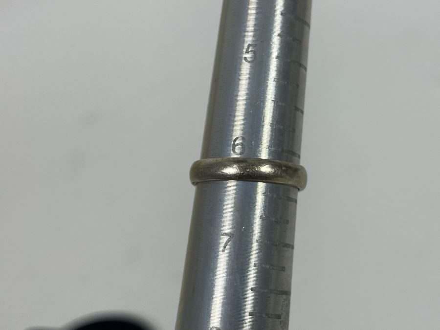 Sterling Silver Turquoise Ring Size 6.25 5.4g [Photo 7]