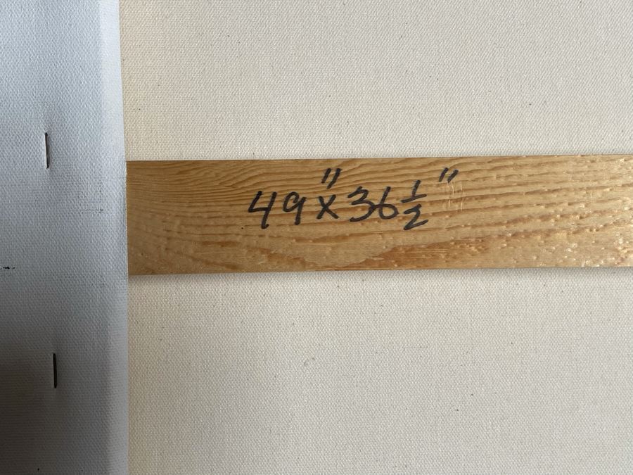 Jon Jay Cruson Original Acrylic Painting Titled 'Summer Fields' From Portland Art Museum 49W X 36.5H Retails $3,200 [Photo 14]