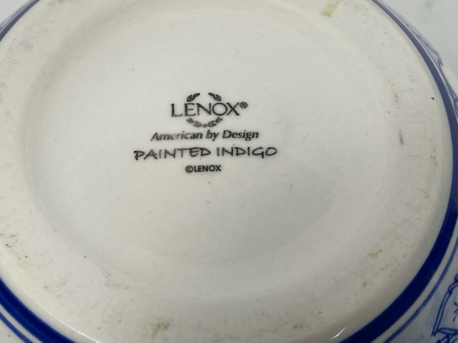 Lenox Painted Indigo Vase 6.5H And Rorstrand Sweden Cup [Photo 6]