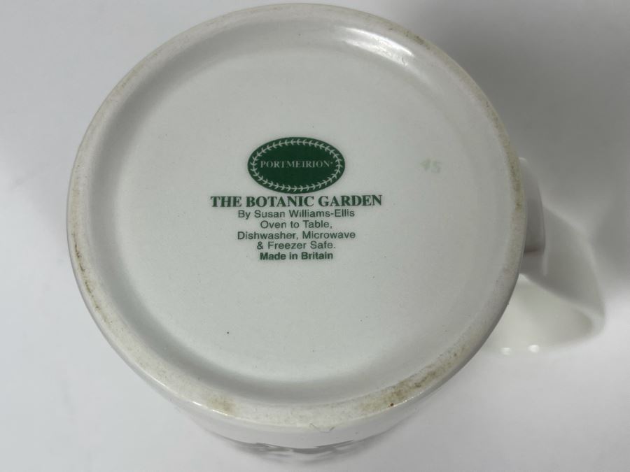 Set Of Eight Coffee Cups From The Botanic Garden Portmeirion / Susan Williams-Ellis [Photo 11]