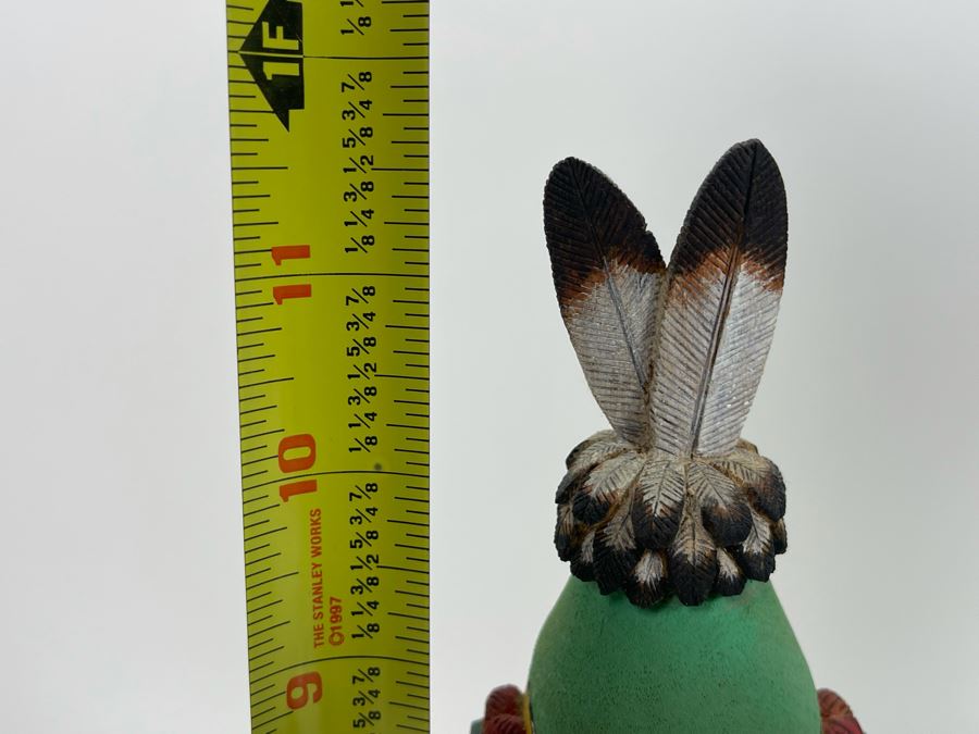 Hand Carved Hand-Painted Kachina Aholi By Ronald Adams Sr. Tewa / Hopi Native American 11.5H Retails $250 [Photo 17]