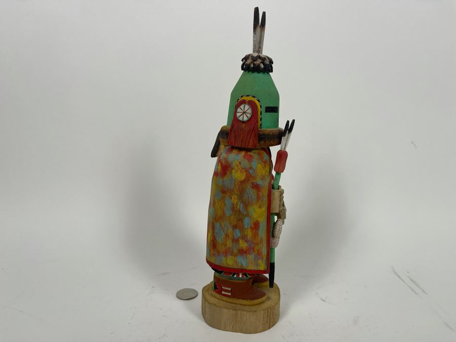 Hand Carved Hand-Painted Kachina Aholi By Ronald Adams Sr. Tewa / Hopi Native American 11.5H Retails $250 [Photo 14]