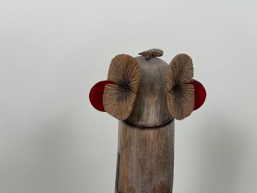 Hand Carved Hand-Painted Kachina 'Snow Maiden' Hopi Native American By John Paleahla Jr. 17H Retails $295 [Photo 10]