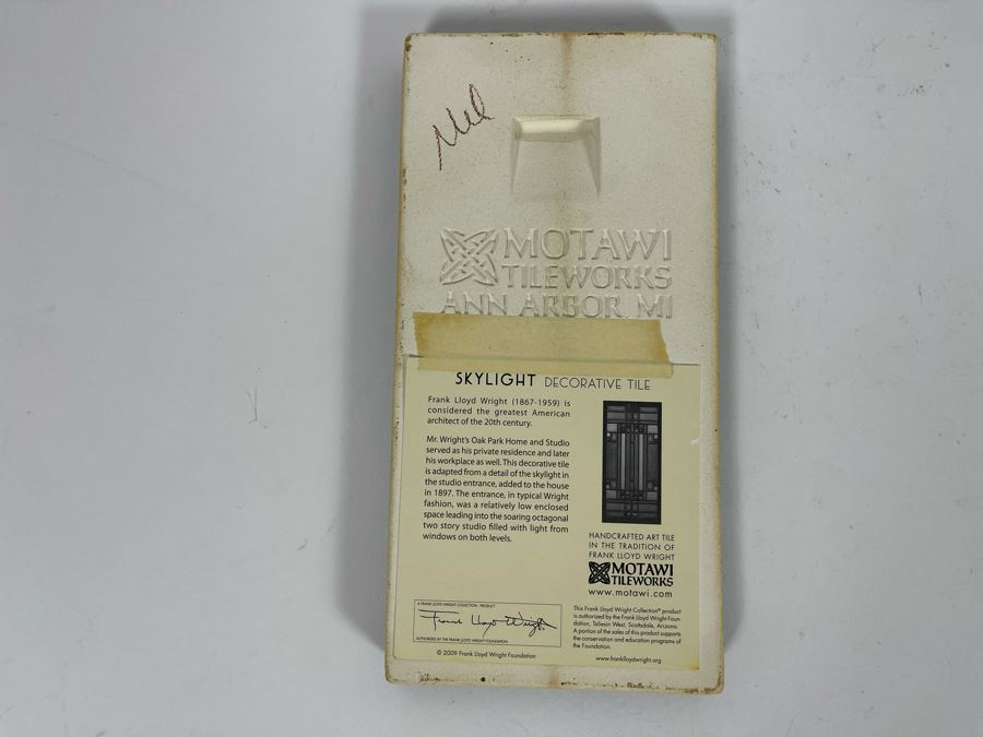 Frank Lloyd Wright Collection Skylight Decorative Tile 4 X 8 [Photo 4]