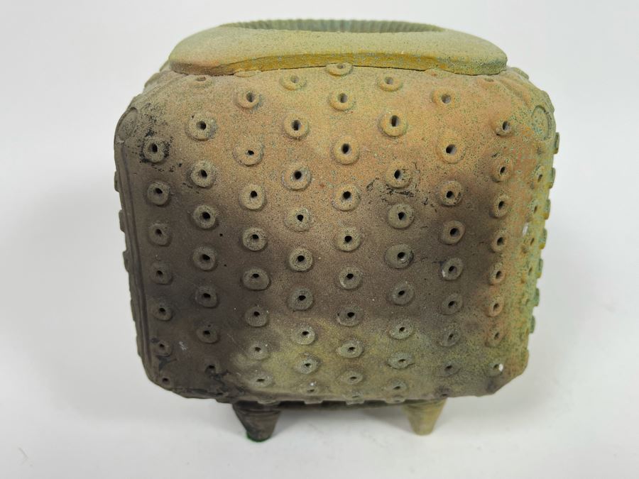 Raku Art Pottery By Mike Donnelly Of Seattle WA 6W X 9H [Photo 5]