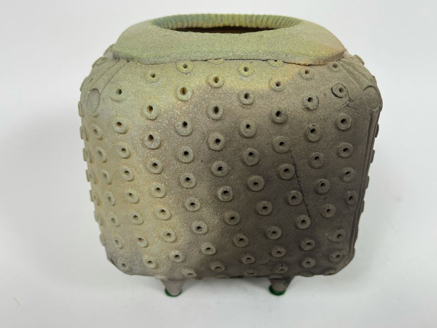 Raku Art Pottery By Mike Donnelly Of Seattle WA 6W X 9H [Photo 4]