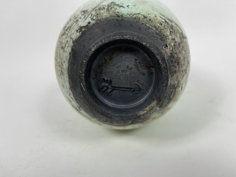 Signed Handmade Raku Pottery 6W X 9H [Photo 7]