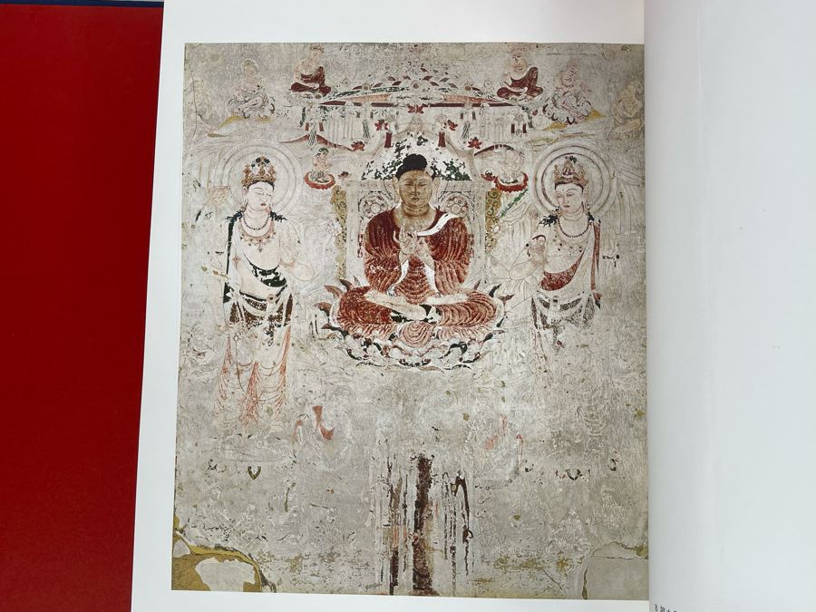 Vintage Chinese Book Horyuji Temple Mural And Kondo Supervised By Mosaku Ishida Tsutomu Kameda - Asahi Shimbun Edition 12 X 16 [Photo 25]