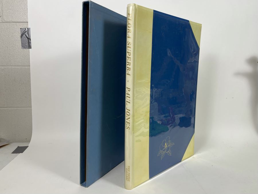 Signed Large Format Limited Edition Book Flora Superba By Artist Paul Jones Published By The Tryon Gallery Limited 1971 Estimate $750-$1,000 [Photo 4]