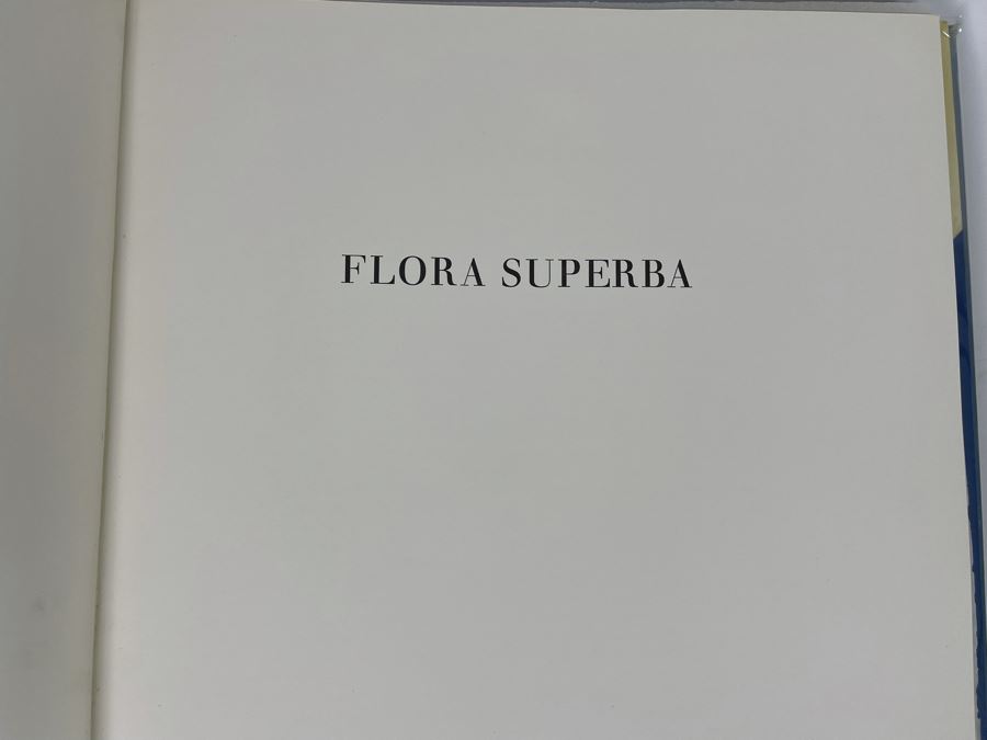 Signed Large Format Limited Edition Book Flora Superba By Artist Paul Jones Published By The Tryon Gallery Limited 1971 Estimate $750-$1,000 [Photo 6]