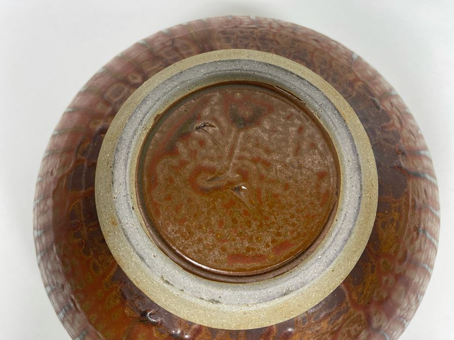 David Voll Pottery Cut Bowl 12W X 6H Retails $320 [Photo 8]