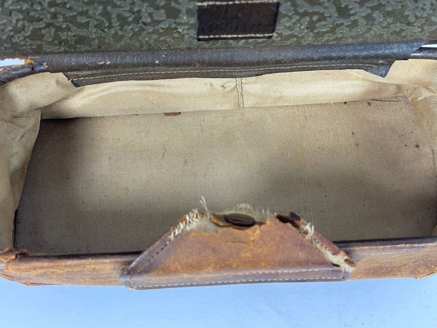 Vintage Japanese Natural Ebony Brush With Leather Case By Progressive [Photo 15]