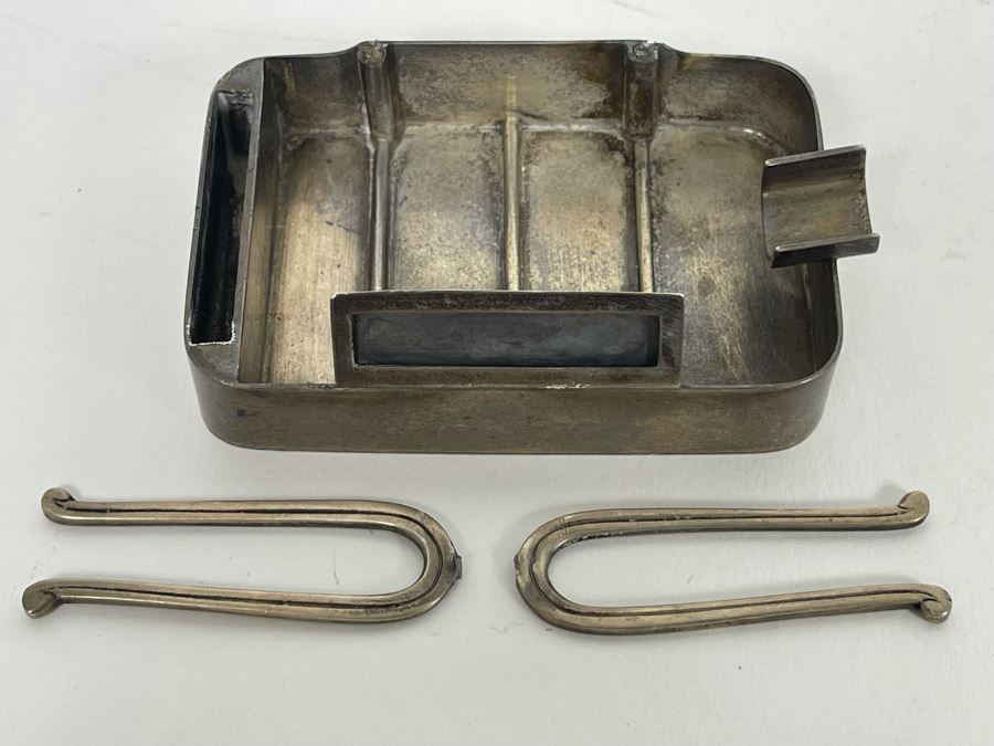 Vintage Cartier Sterling Silver Desk Set (Needs Repair) 95.1g [Photo 3]