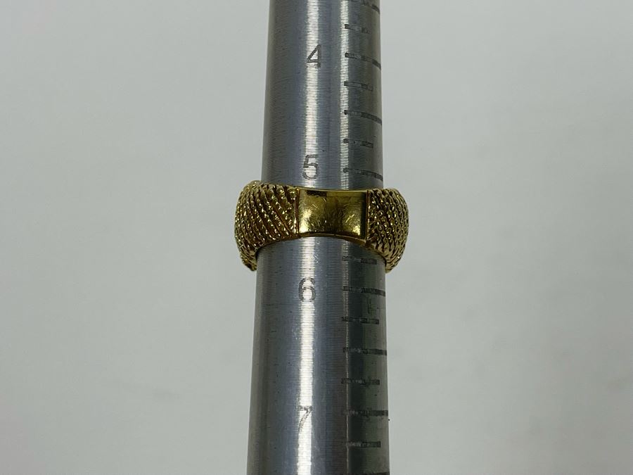 14K Gold Ruby Sapphire Ring Size 5.5 11.8g Retails $1,100-$1,650 [Photo 16]