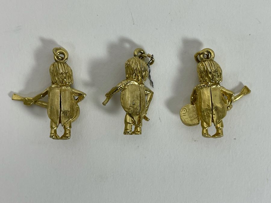 Set Of Three Charms / Pendants Of The Beatles Rock Band [Photo 8]