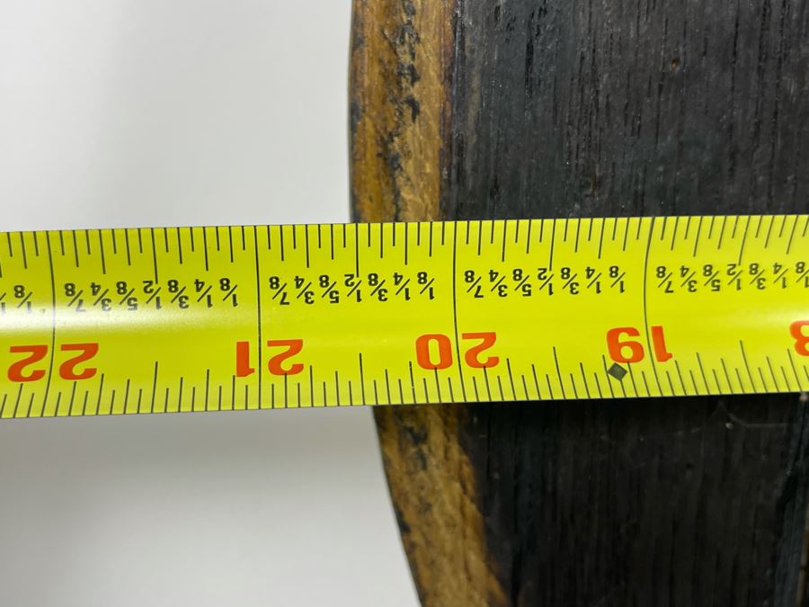 Vintage Bourbon Whiskey Barrel Lid Wall Decor 20.5R [Photo 8]